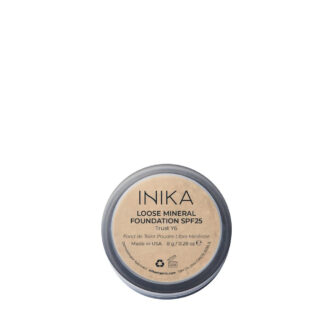 INIKA Organic Mineral Powder Foundation with SPF 25 – Vegan Makeup, Natural Looking, Buildable Coverage, Flawless Radiance &