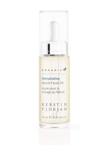 Kerstin Florian Rehydrating Neroli Cleansing Milk, Organic Rehydrating Neroli Facial Oil Set, Gently Cleanses Makeup and