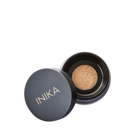 INIKA Organic Mineral Powder Foundation with SPF 25 – Vegan Makeup, Natural Looking, Buildable Coverage, Flawless Radiance &